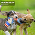 Vehomy 4th of July Dog Toy Independence Day Dog Squeaky Toy for Aggressive Chewers Uncle Sam Dog Plush Toy Pet Dog Tug of War Toy Pet Interactive ...