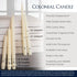 Colonial Candle Unscented Taper Candle, Classic Collection, Mulberry, 12 in, Pack of 12 - Up to 10 Hours Burn...