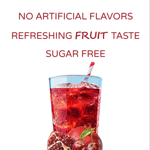 Crystal Light On The Go Cherry Pomegranate Ice Drink Mix, 10-Packet Box (Pack of 6)...