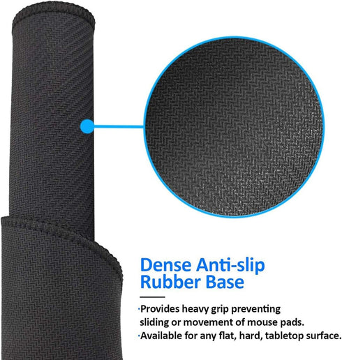 Mouse Pad, Triangular Polka Dots Tunnel Mouse Pads Mousepad, Anti-Slip Rubber Mouse Mat Desk Pad for Gaming Office Laptop Computer...