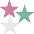 Bright Creations Glitter Star Cutouts for Bulletin Board, Crafts, Classrooms (6 Colors, 60 Pack)...
