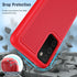 BNIUT for Samsung Galaxy A03s Case Shockproof: Dual Layer Protective Heavy Duty Cell Phone Cover Rugged with Non Slip Textured Back - Military Pro...