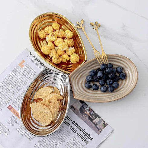Hasense Spoon Rest for Stove Top, Ceramic Gold Spoon Holder for Stove Top and Kitchen Counter, Large Stable Heat-resistant Utensil Rest for Cookin...