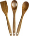 3 Piece Acacia Wood Kitchen Utensils Set, Wooden Cooking Utensils Set...
