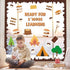 Back to School Decorations, Marshmallow S'More Classroom Bulletin Board Decorations Camping Theme Bulletin Board Sets Cutouts for First Day of Sch...