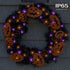 Solar Halloween Lights,72FT 200LED Orange & Purple Halloween Lights,Halloween Solar Lights Outdoor with 8 Modes Waterproof Halloween Lights for Be...