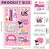 60 Sheets Family Friend Theme Scrapbooking Sticker Decals Waterproof Vinyl Scrapbook Stickers Set Scrapbook Supplies Photo Album Decor for Planner...
