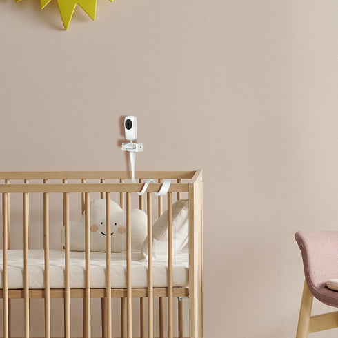 Baby Monitor Mount, Versatile Flexible Baby Monitor Stand Easy to Install, Baby Camera Mount Compatible with Card Cameras and Baby cameras with a ...