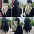 Hair Bows for Women 2 Pcs Big Hair Bows Hair Ribbons Oversized Long Tail, Hair Bow Large Hair Ribbon Barrettes Metal Clips Bowknot Hair Accessorie...