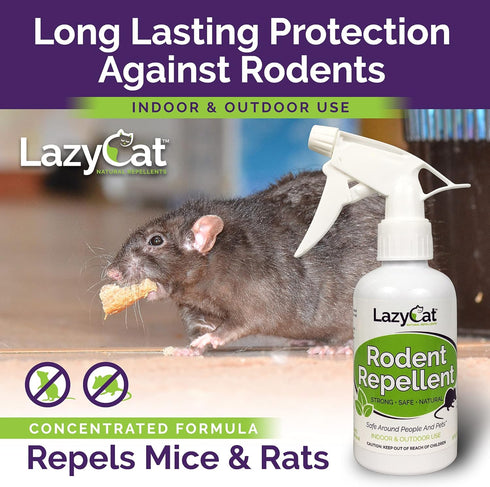 Peppermint Oil Spray for Rodents Plus Cinnamon Oil - MAX Power Mouse Repellent for Home RV Campers Boats Car Engines – Repel Mice and Rats from Ho...