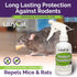 Peppermint Oil Spray for Rodents Plus Cinnamon Oil - MAX Power Mouse Repellent for Home RV Campers Boats Car Engines – Repel Mice and Rats from Ho...