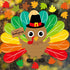 Turkey Bulletin Board Decoration Set Thanksgiving Turkey Cutouts Fall Classroom Decor School Supplies...