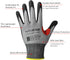 Cut Resistant Gloves, A5 Cut Resistant Work Gloves Men, Working Gloves For Men And Women, Work Gloves Men Heavy Duty, Kevlar Gloves, Yellow reinfo...