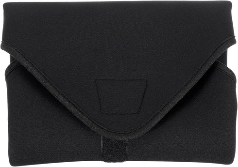 PATIKIL Camera Protective Wrap, 18"x18" Lens Wrap Cloth with Thick Protective Neoprene, Lens Pouch Bag with Hook and Loop for Lens, SLR, Black Pur...