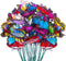 VGOODALL 50pcs Butterfly Garden Decorations, 11.5 inch Plastic Butterfly Stakes Ornaments Artificial Butterflies for Flower Bouquet Arrangements C...