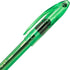Pentel R.S.V.P. Razzle-Dazzle Ballpoint Pen, Medium Line, Green Barrel, Black Ink, Box of 12 (BK91RDD-A)......