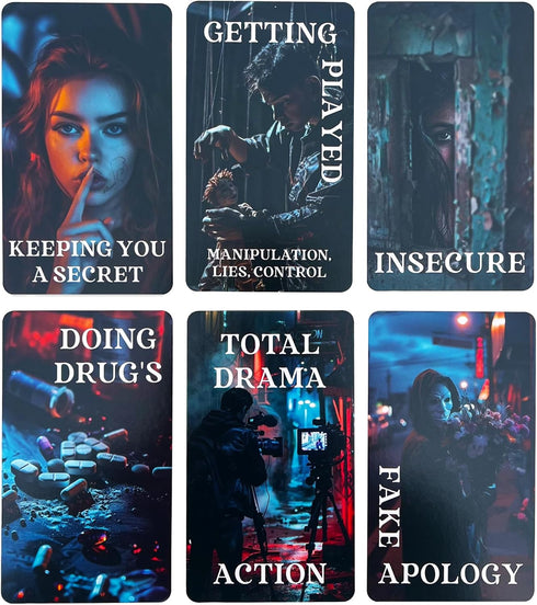 Spill The Beans Oracle Cards, Relationships Oracle Cards, Life Oracle Deck, Oracle Cards Deck for Beginner, Revealing Secrets, Like Cheating, Betr...