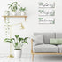 Maitys 3 Pieces Eucalyptus Greenery Wooden Wall Sign Bless Family Food Love Plaque Botanical Leaf Wall Art Green Leaves Rustic Porch Decor Farmhou...