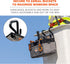 Ergodyne Squids 3179 Aerial Bucket Hook, Fits 2" Lip, Attach Tool Bags or Aprons to Buckets...