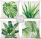 Outdoor Throw Pillow Covers 18x18 Set of 4 Waterproof Summer Tropical Leaves Pillow Covers Palm Monstera Leaf Decorative Cushion Case for Patio Fu...