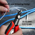 KAIWEETS Wire Cutters 6-Inch Flush Pliers with Supplementary Stripping, Cutting Pliers, Handy and Slim Diagonal Cutters, Sharp Snip...