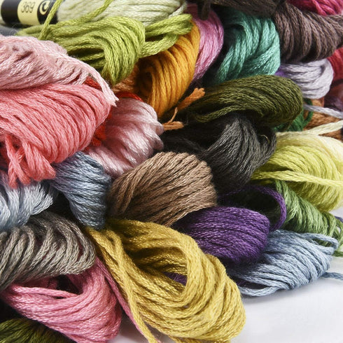 Friendship Bracelet String 50 Skeins Rainbow Color Embroidery Floss Cross Stitch Embroidery Thread Cotton Floss Bracelet Yarn, Craft Floss...