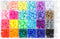 24 Colors Pony Beads for Bracelets, 6x9mm Large Plastic Pony Beads Set Kandi Beads Friendship Bracelet Making Kit for DIY Crafts and Jewelry Makin...