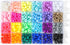 24 Colors Pony Beads for Bracelets, 6x9mm Large Plastic Pony Beads Set Kandi Beads Friendship Bracelet Making Kit for DIY Crafts and Jewelry Makin...