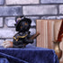 Nemesis Now Tabitha Small Witches Familiar Black Cat and Broomstick Figurine, 11cm...