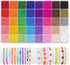 Funtopia 39 Colors 3mm Seed Beads, 9600pcs Small Beads for Jewelry Making, Tiny Craft Beads for Bracelet Making...