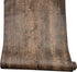 Yifely Retro Brown Wood Grain Shelving Paper Self-Adhesive PVC Shelf Drawer Liner Door Table Sticker 17.7 Inch by 9.8 Feet...