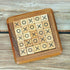 BSIRI Pushing Me Wooden Tic Tac Toe Game- Tabletop Board Games for Farmhouse Decor, Coffee Table Decor, Unique Gifts Fun Gifts for Adults. Perfect...