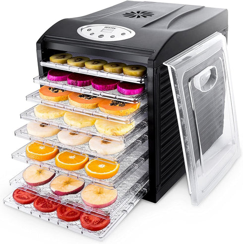 GUCUJI Pack of 6 Premium Non Stick Silicone Dehydrator Sheets for COSORI CP267-FD & Magic Mill 12x13 inch BPA Free...