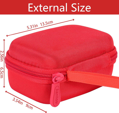 Aenllosi Hard Travel Case Compatible With Kodak PIXPRO WPZ2 Rugged Waterproof Digital Camera,Protective Case for Kodak Waterproof Video Camera(Red...