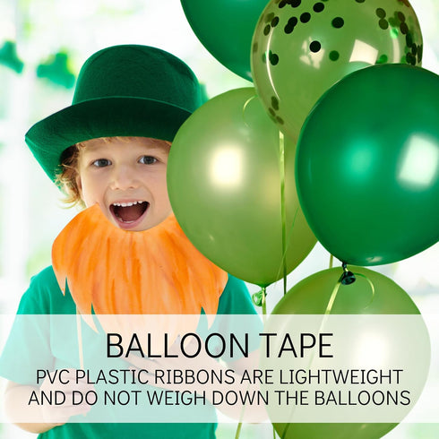500 Yards Curling Ribbon for Balloons – Green Ribbon for Gift Wrapping Balloon String Plastic Green Curling Ribbon for Gift Wrapping Green Curling...