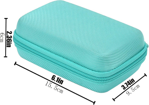 Aenllosi Hard Storage Case Compatible with Phomemo D30 Bluetooth Wireless Mini Label Printer.?Only Case,Green?...