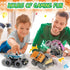 Monster Truck Toys for Boys, 4 Pcs Toy Cars Flip Stunt Car, Pull Back Race Cars Party Favors Friction Powered Cars Retro Toddler Toys Vehicles Goo...
