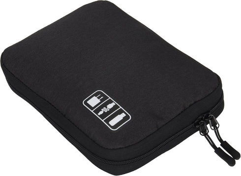 Hynes Eagle Travel Universal Cable Organizer Electronics Accessories Cases for Various USB Phone Charger and Cable Black...