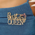 Birthday Brooch Pin for Women Metal Pin Rhinestone Queen Crown Brooch Pins for Women Girls Round Buckle Brooch for Wedding Party Birthday...