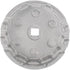 X AUTOHAUX Oil Filter Cap Wrench 14 Flutes 6 Slots 64.5mm Oil Filter Cap Removal Tool for Toyota Camry RAV4 Highlander 2.5L-5.7L Engine Silver Ton...