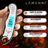 Instant Read Meat Thermometer for Cooking, Fast & Precise Digital Food Thermometer with Backlight, Magnet, Calibration, Foldable Probe, Waterproof...