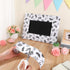 65.6 Feet Farmhouse Black and White Leaves Bulletin Board Borders Waterproof Board Trim Modern Farmhouse Leaves Board for School Classroom Blackbo...