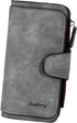 Wallet for Women RFID Blocking Clutch Purse Long Ladies Credit Card Holder Organizer(Dark Grey)...