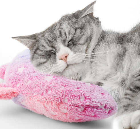 Small Dog Calming Pillows, Anxiety Relief Pillows for Dogs and Cats, U-Shape Pillow for Improving Pet Sleeping, Half-Count Soft Cat Pillow, Machin...
