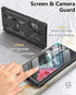 FNTCASE for Samsung Galaxy S22 Ultra Case: Built-in Screen Protector & Kickstand Full-Body Dual Layer Rugged Military Grade Shockproof Protection ...