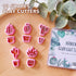 KEOKER Clay Cutters for Polymer Clay Jewelry, Cactus Polymer Clay Cutters for Earrings jewelry Making, 10 Shapes Potted Plant Clay Earrings Cutter...