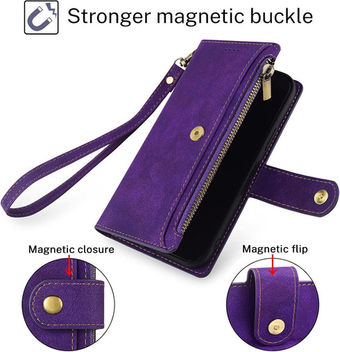 Antsturdy Samsung Galaxy Note 8 Wallet case with Card Holder for Women Men,Galaxy Note 8 Phone case RFID Blocking PU Leather Flip Shockproof Cover...