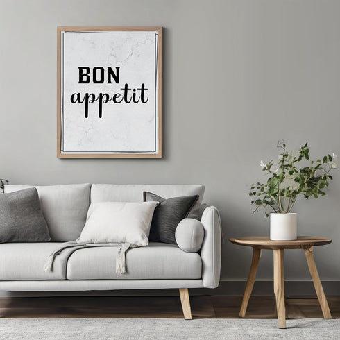Posterizer 1 pcs-Kitchen Print-Funny Quotes-bon apetit-Kitchen & Bar Art-Comedy Art-Art Poster Print for Home, Office, Store, Bar- unframed wall a...