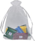 Ankirol 100pcs Sheer Organza Favor Bags 5x7'' For Wedding Gift Bags Samples Display Drawstring Pouches (white)...