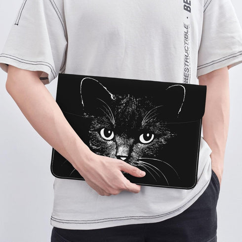 Cat Pu Leather Laptop Sleeve 11.6 12.3 13 Inch Protective Sleeve Waterproof Case Computer Cover Notebook Bag...